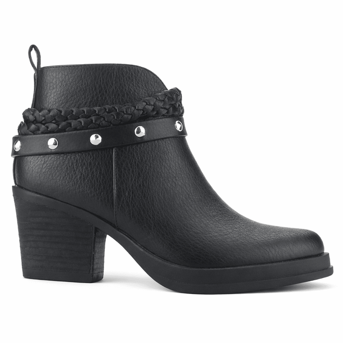 Botin Negro Mujer Casual Chalada Suzie Botines Taco Chalada