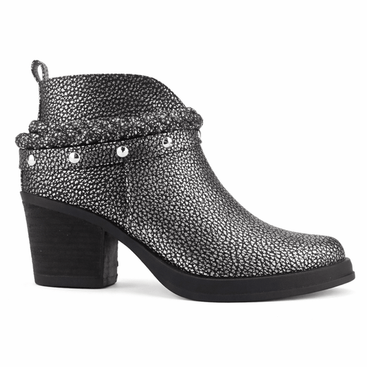 Botin Negro Mujer Casual Chalada Suzie Botines Taco Chalada