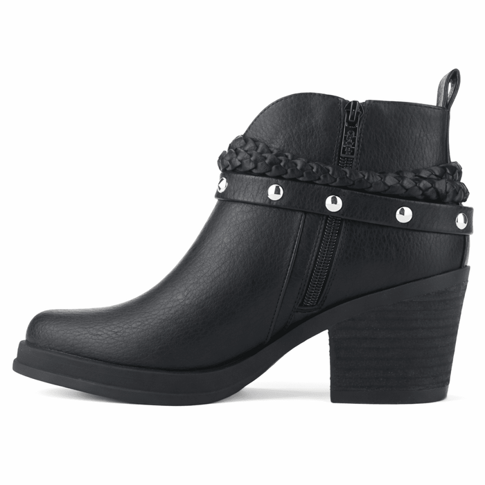 Botin Negro Mujer Casual Chalada Suzie Botines Taco Chalada