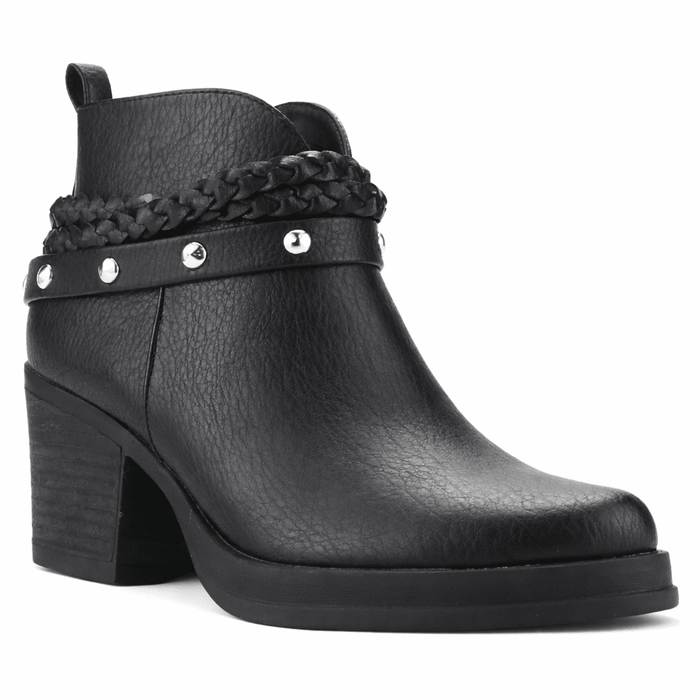 Botin Negro Mujer Casual Chalada Suzie Botines Taco Chalada