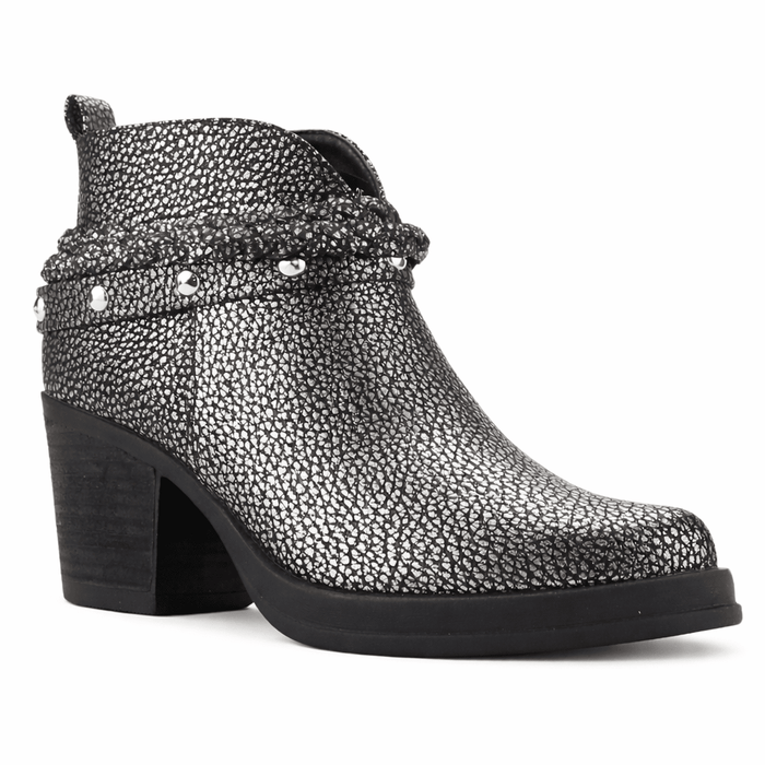 Botin Negro Mujer Casual Chalada Suzie Botines Taco Chalada