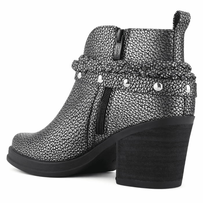 Botin Negro Mujer Casual Chalada Suzie Botines Taco Chalada