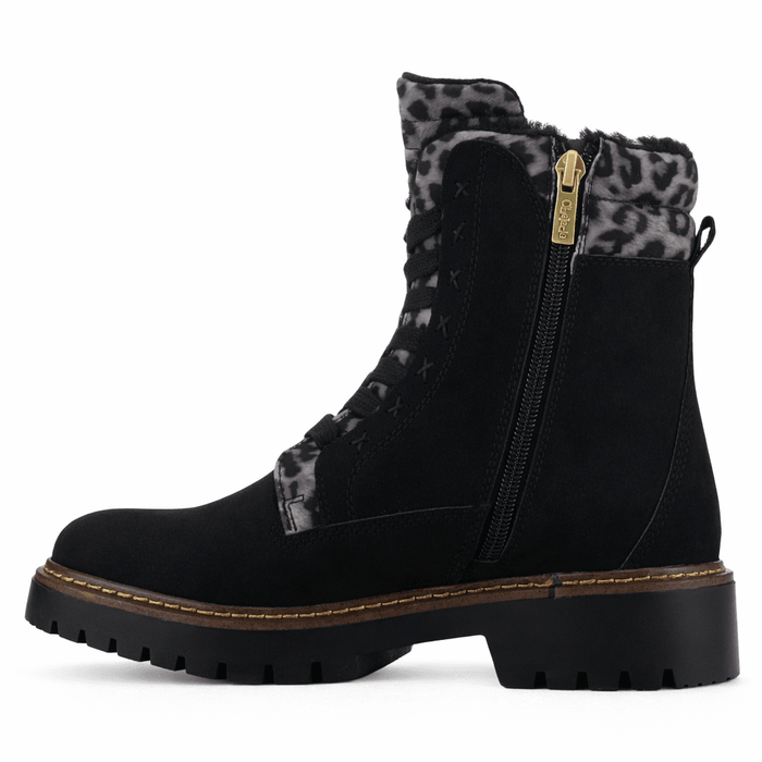 Botin Negro Mujer Casual Chalada Torino Botines Taco Chalada