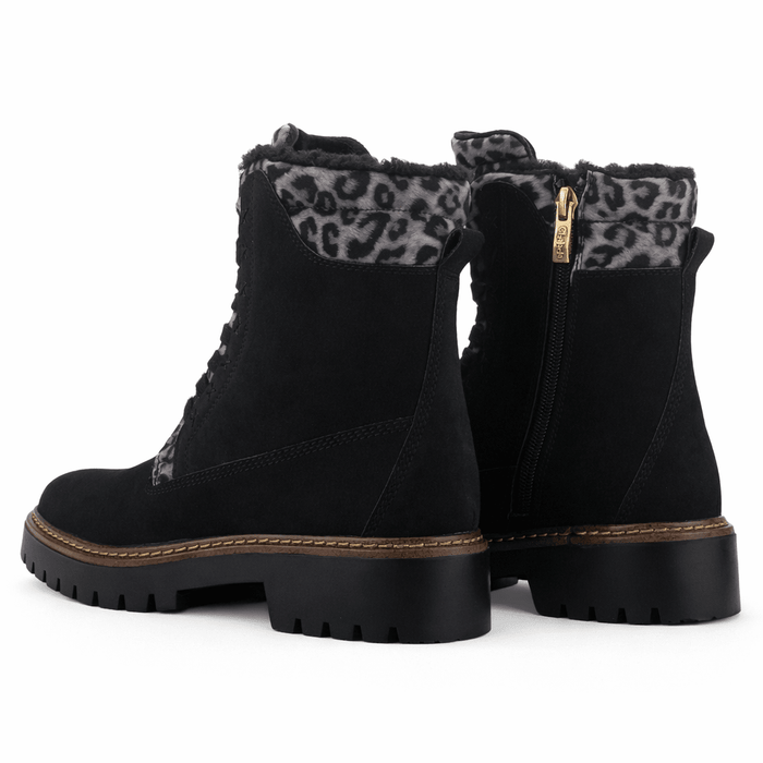 Botin Negro Mujer Casual Chalada Torino Botines Taco Chalada