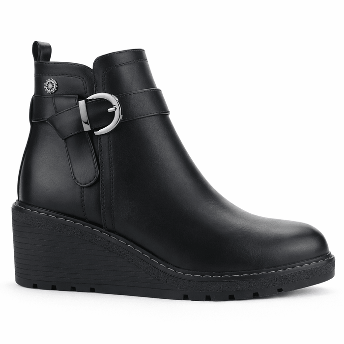 Botin Negro Mujer Casual Chalada Weding Botines Taco Chalada