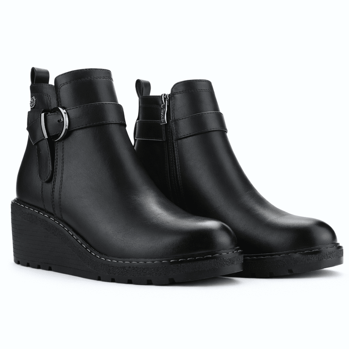 Botin Negro Mujer Casual Chalada Weding Botines Taco Chalada