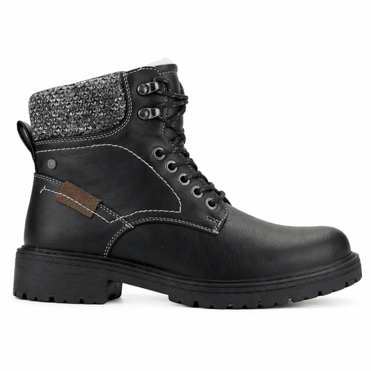 Botin Negro Mujer Casual Chalada Yorki Botines Taco Chalada