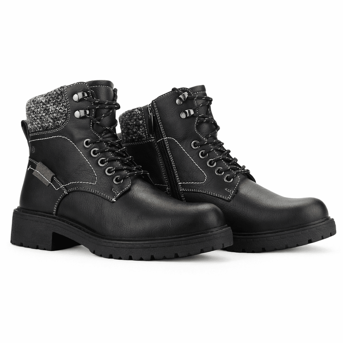 Botin Negro Mujer Casual Chalada Yorki Botines Taco Chalada