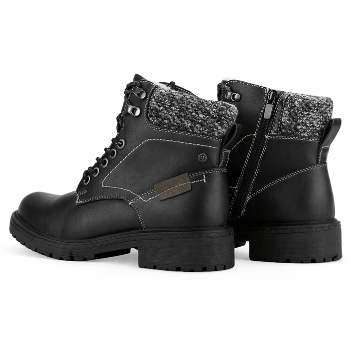 Botin Negro Mujer Casual Chalada Yorki Botines Taco Chalada