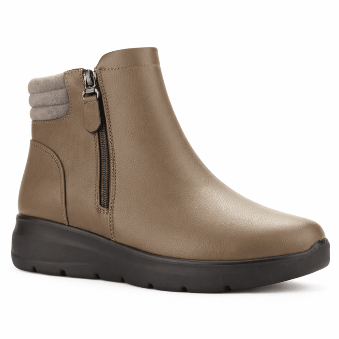 Botin Taupe Mujer Casual Chalada Astra Botines Taco Chalada