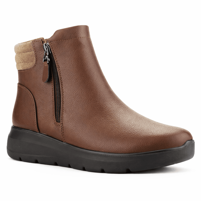 Botin Tostado Mujer Casual Chalada Astra Botines Taco Chalada