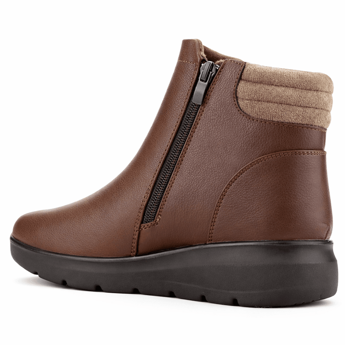 Botin Tostado Mujer Casual Chalada Astra Botines Taco Chalada