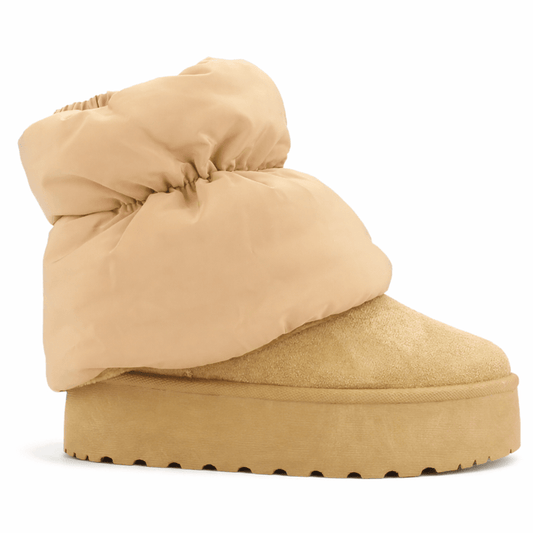 Botin Tostado Mujer Casual Chalada Pinguih Botines Taco Chalada