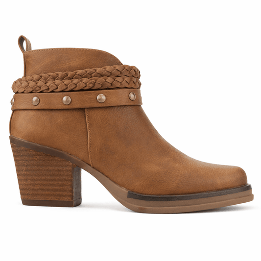 Botin Tostado Mujer Casual Chalada Suzie Botines Taco Chalada