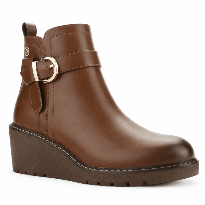 Botin Tostado Mujer Casual Chalada Weding Botines Taco Chalada
