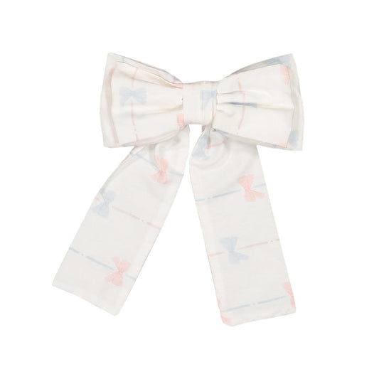 Bows Pink and Blue XL Hair Bow