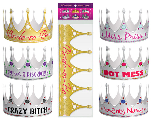 Bride-to-Be Bachelorette Party Crowns