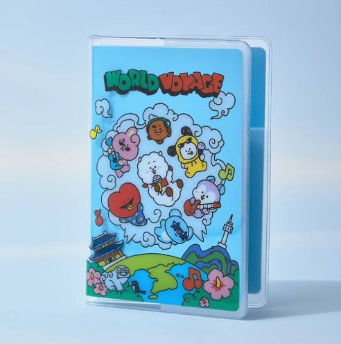 BT21 - WORLD VOYAGE PASSPORT CASE - COKODIVE
