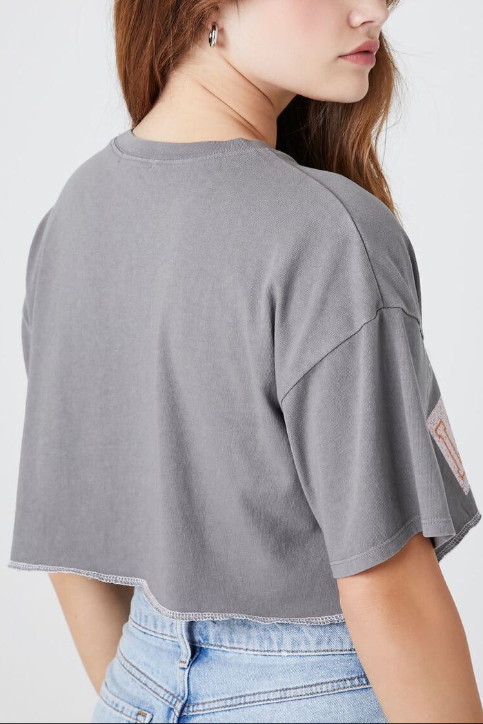 California Graphic Cropped Tee
