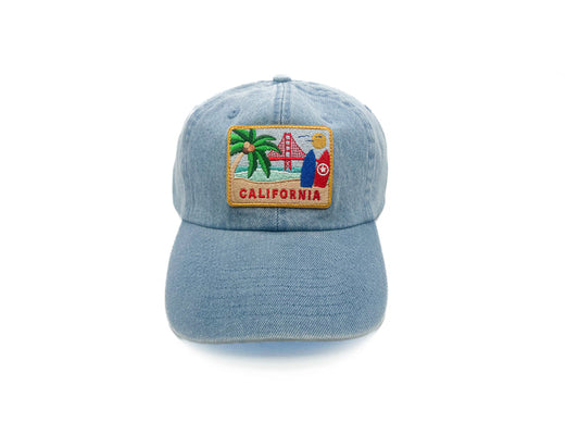 California Postcard Baseball Hat