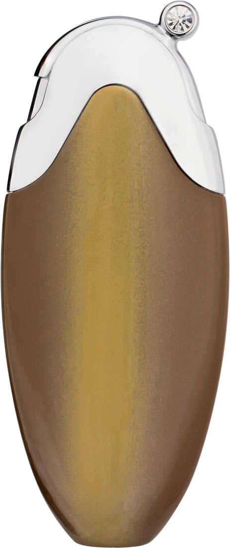 Caseti Olivia Brown Travel Perfume Atomizer w/ Swarovski Crystals