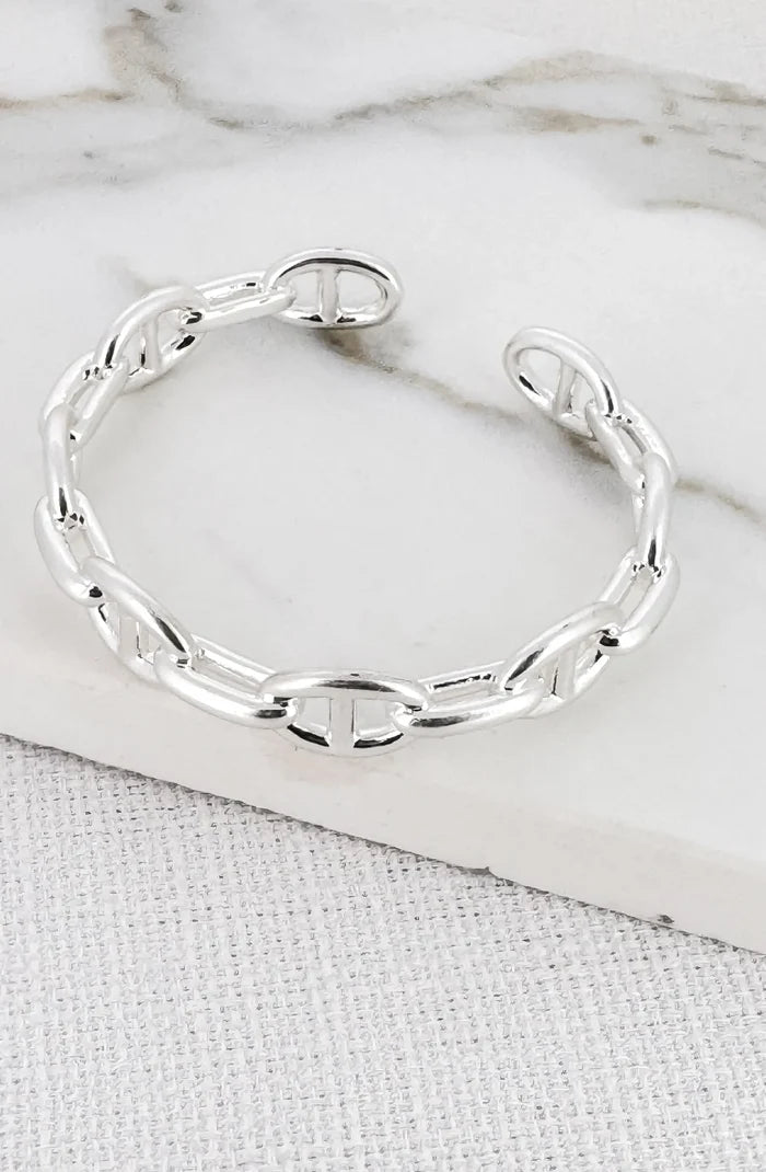 Chain Link Bangle (2 Colours)
