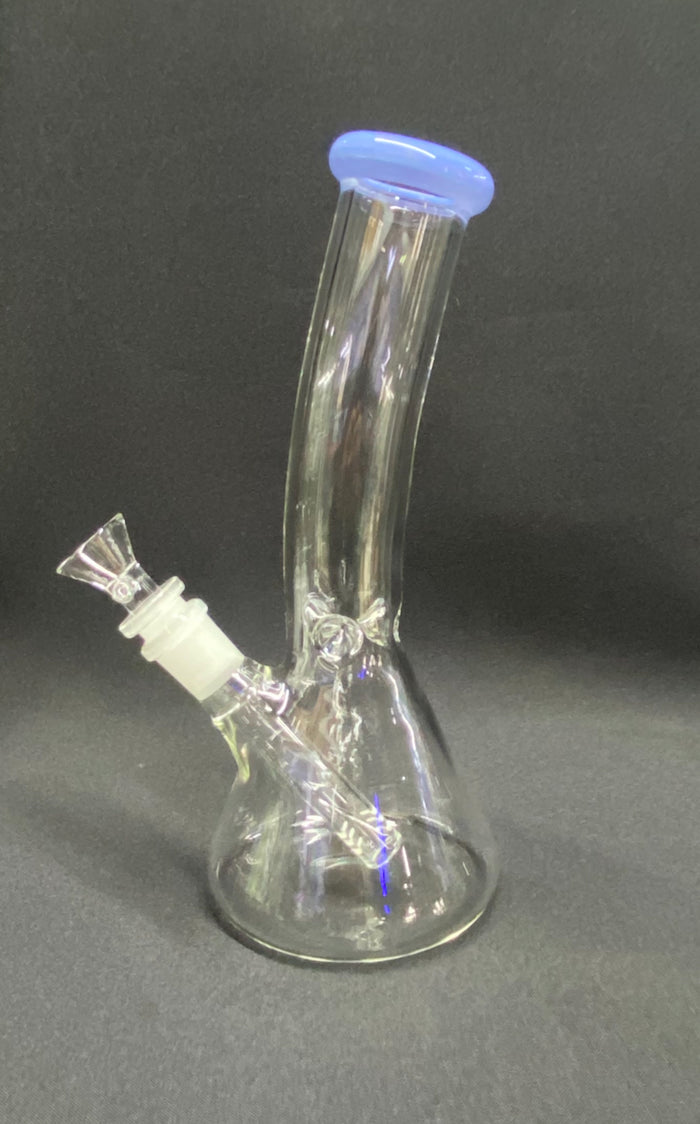 Classic Bent Neck Beaker Glass W/P Medium