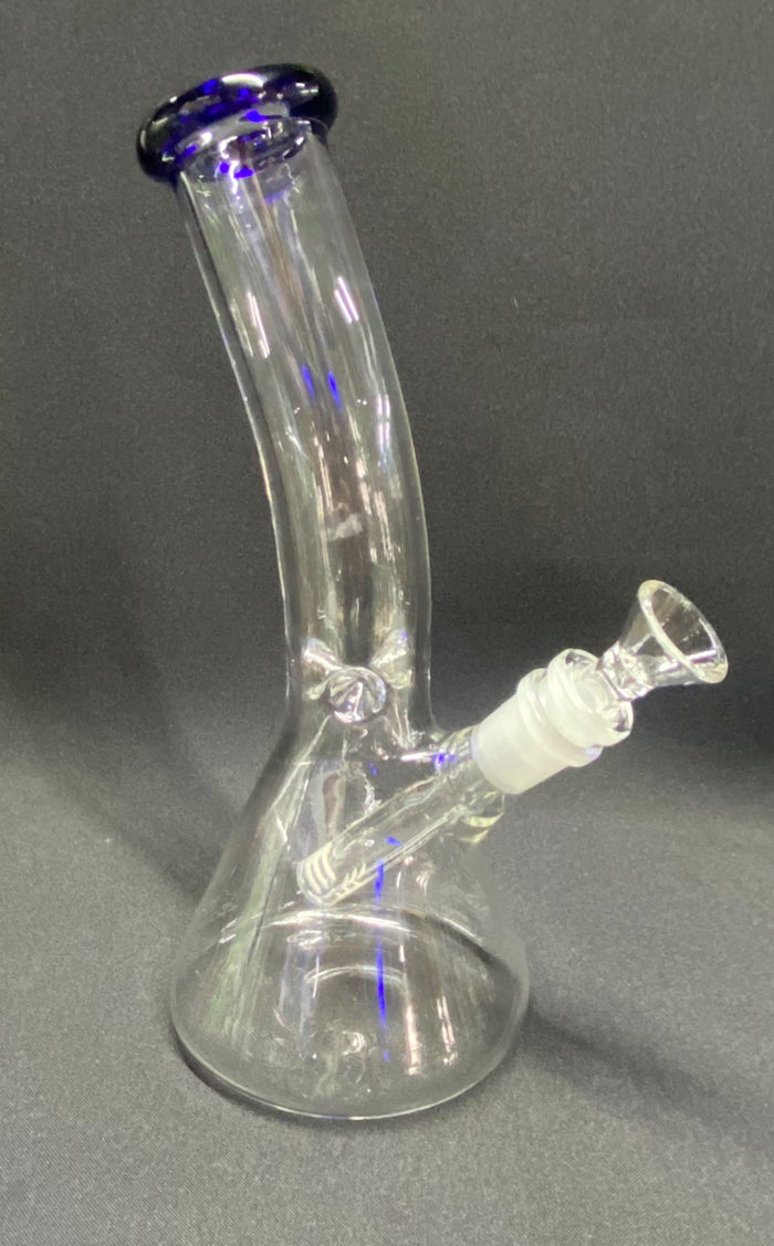 Classic Bent Neck Beaker Glass W/P Medium