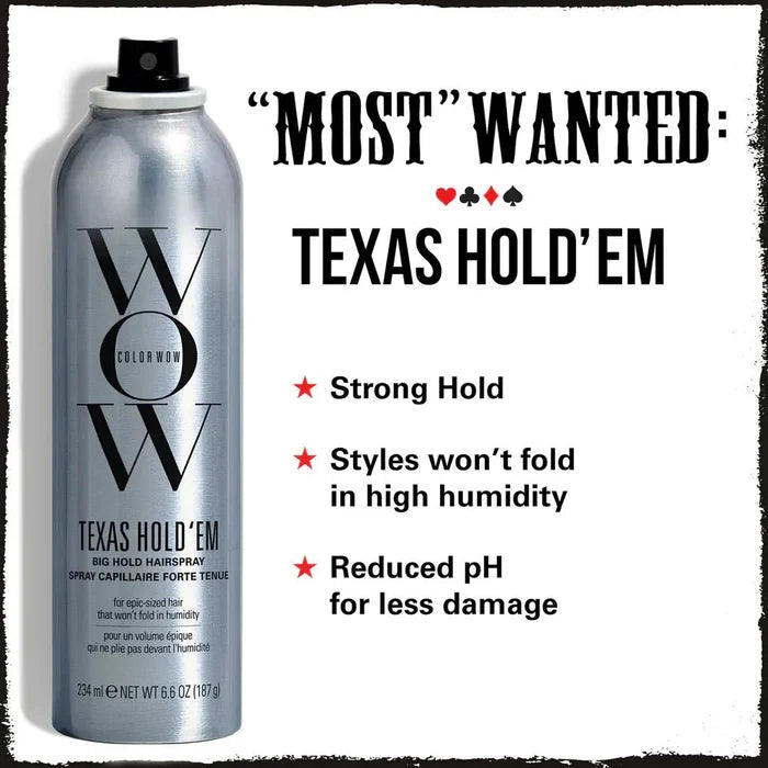 Color Wow Texas Hold ‘Em Big Hold Hairspray 234ml - The LTL Shop