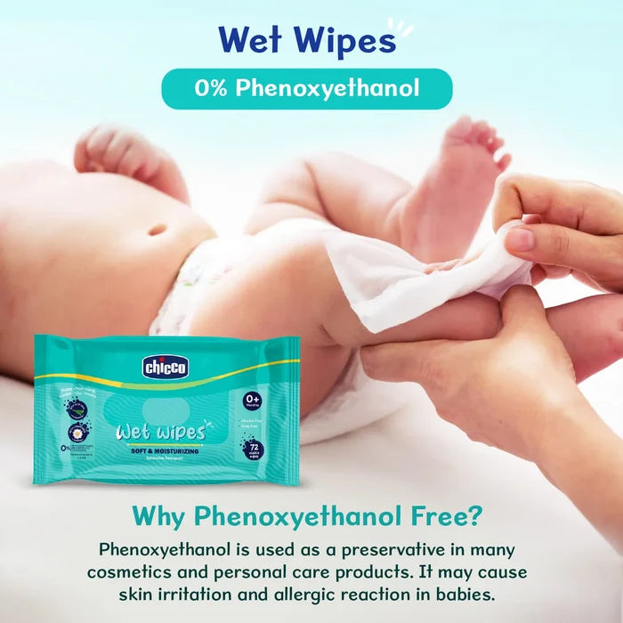 Combo Wet Wipes Sticker Pack of 9  648 Pcs