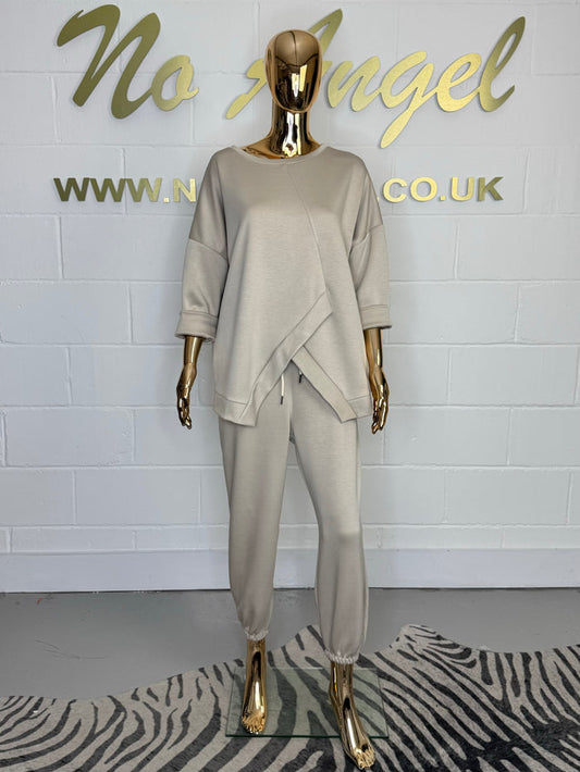Cross Front Detail Cuffed Tracksuit ( 7 Colour)
