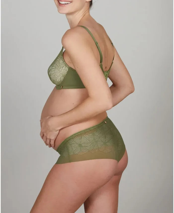 Dahlia khaki pregnancy and nursing bra - Soutien-gorge