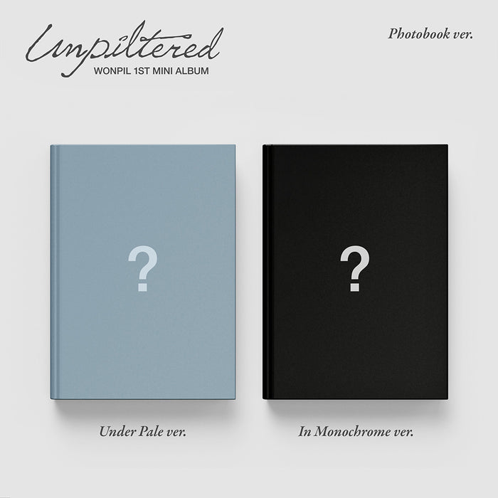 DAY6 WONPIL - UNPILTERED 1ST MINI ALBUM FANS GIFT PHOTOBOOK VER SET - COKODIVE
