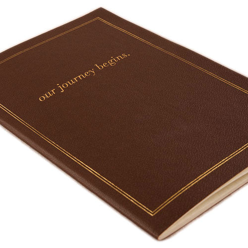 "Our Journey Begins" Travel Inspired Alternative Guest Book Kit