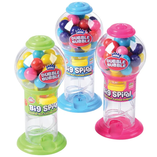 Dubble Bubble Big Spiral Gumball Machine