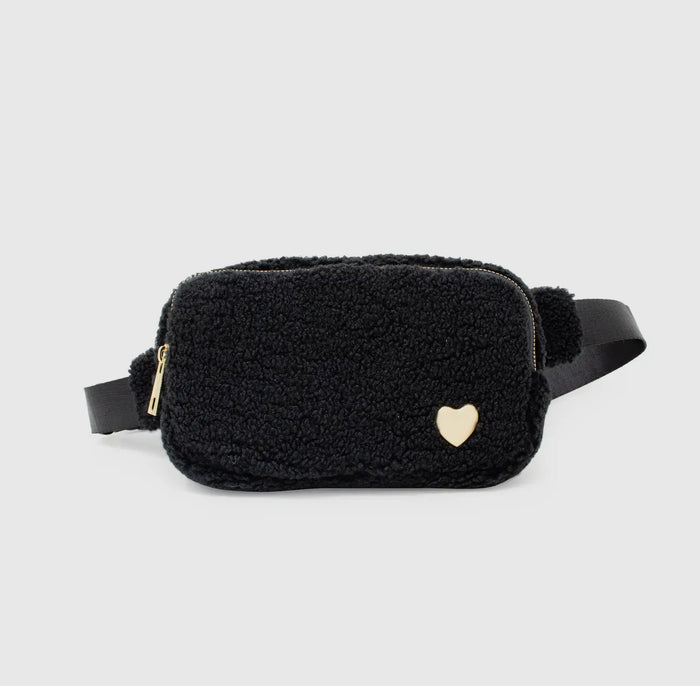 Fanny Pack - Fuzzy Black