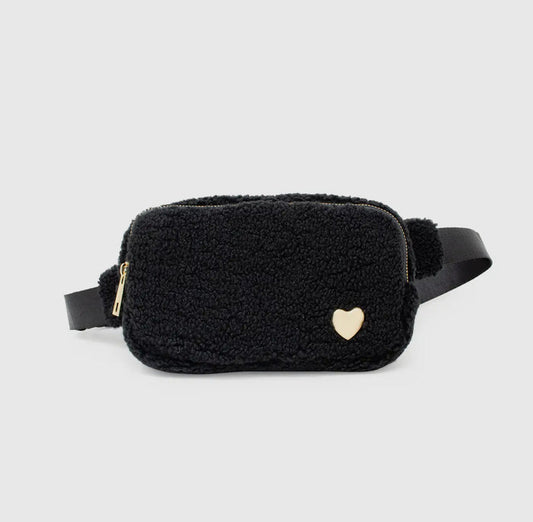 Fanny Pack - Fuzzy Black