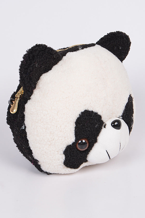 Faux Fur Panda Bag