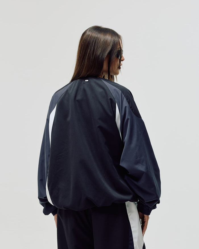 Football Track Jacket, Women - Black