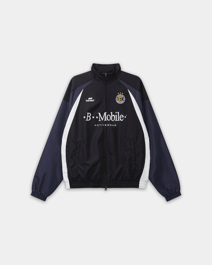 Football Track Jacket, Women - Black