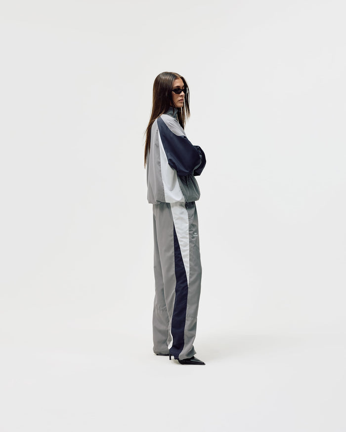 Football Track Jacket, Women - Grey