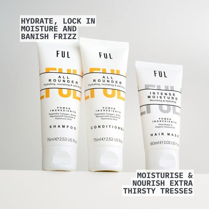 FUL Nourish and Restore Set - Deep Hydration for Dry, Damaged or Curly Hair - The LTL Shop