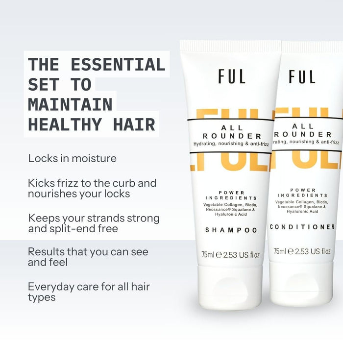 FUL Nourish and Restore Set - Deep Hydration for Dry, Damaged or Curly Hair - The LTL Shop