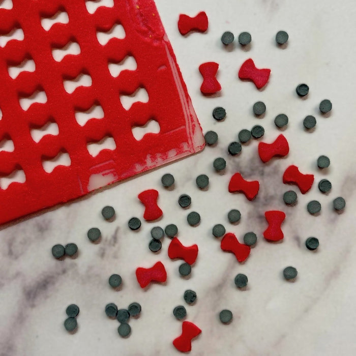 Gingerbread Man Sprinkles Stencil bakeartstencil