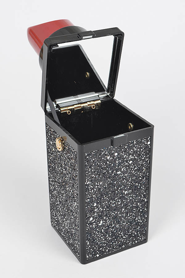 Glitter Lipstick Novelty Bag