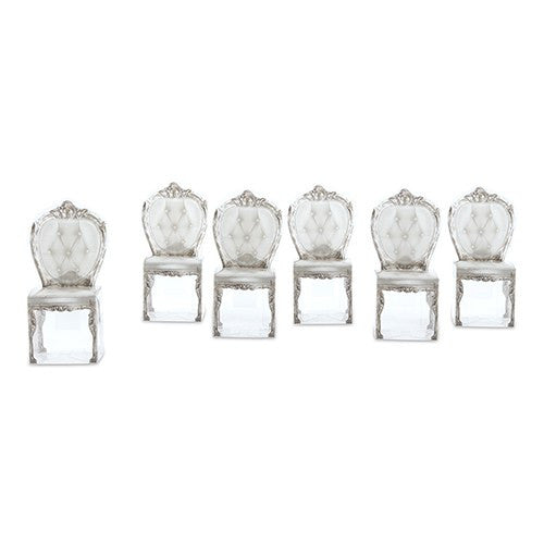 Silver Chair Wedding Party Favor Boxes