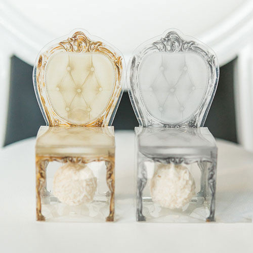 Chair Shaped Favor Boxes