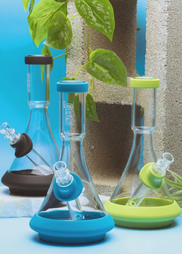 Grav Deco Beaker in Silicone