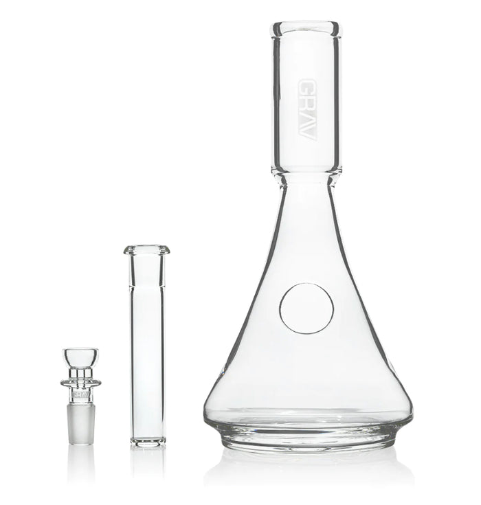 Grav Deco Beaker in Silicone