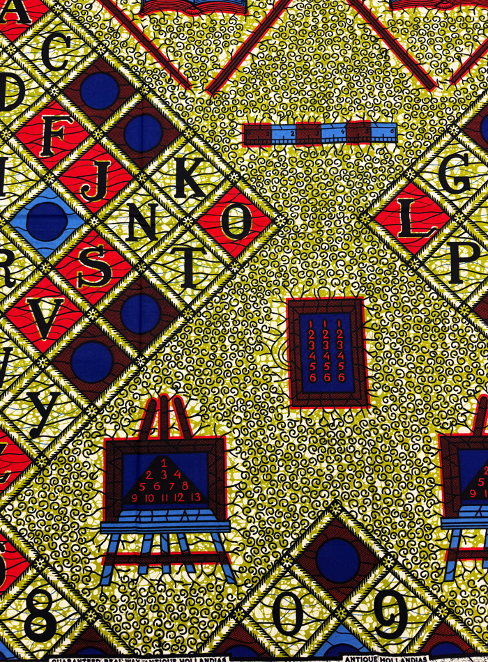 Guaranteed African Wax Print-Red